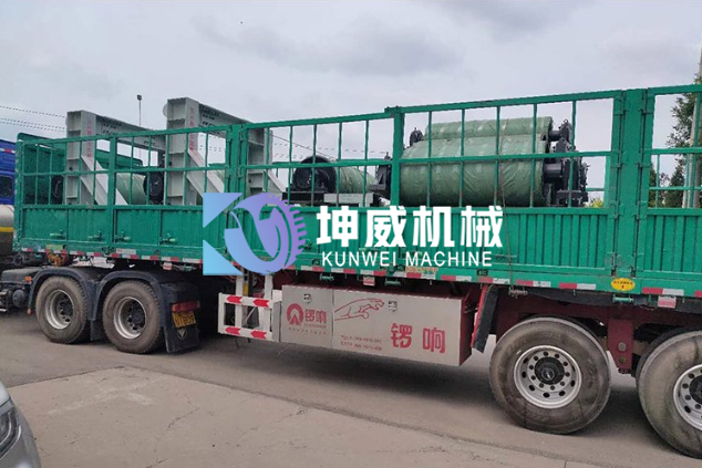商丘皮帶輸送機發貨現場